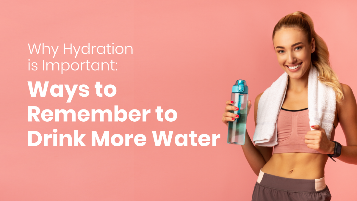 5 Ways to Remember to Drink More Water