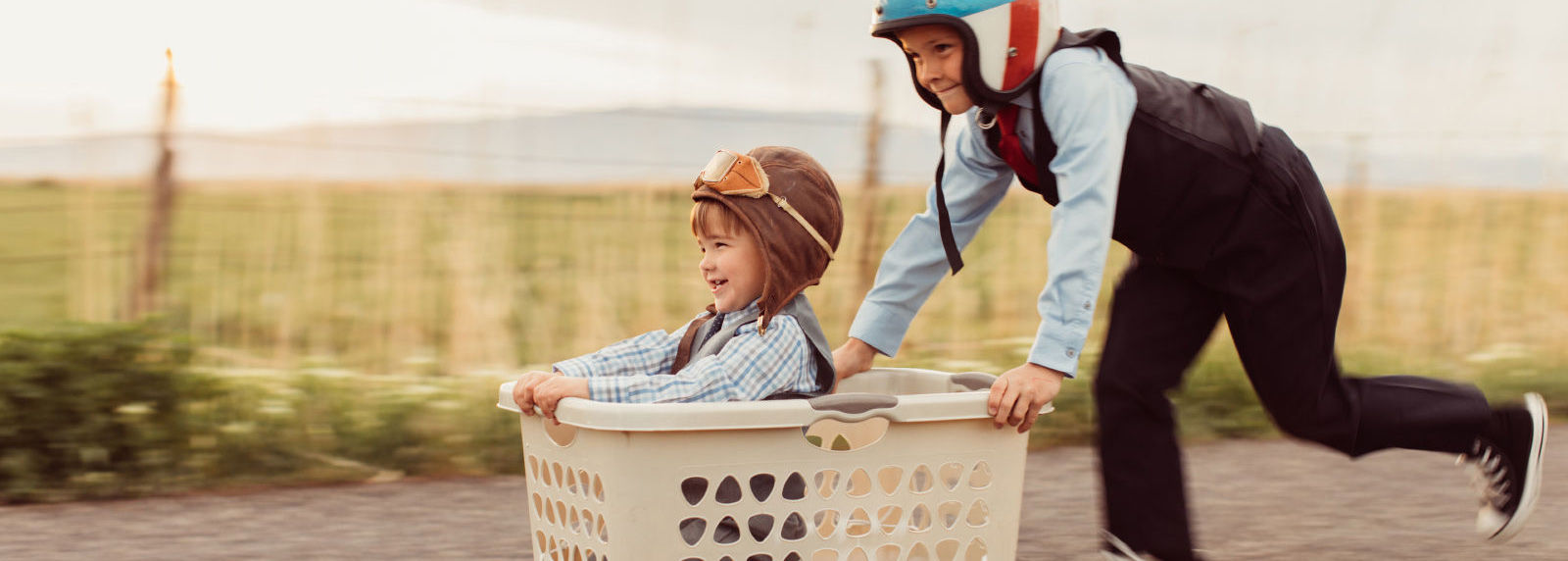 Kids playing together